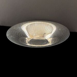 Alessi Stainless Steel Fruit Bowl Made Italy Francesca Amfitheatrof Modern 17”